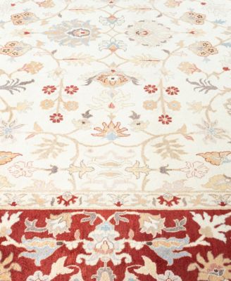 Adorn Hand Woven Rugs Mogul M1344 Rug Collection In White