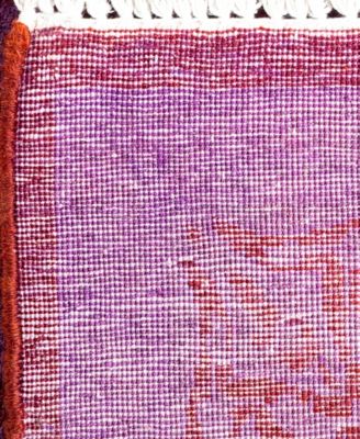 Adorn Hand Woven Rugs Fine Vibrance M1395 Rug Collection In Pink