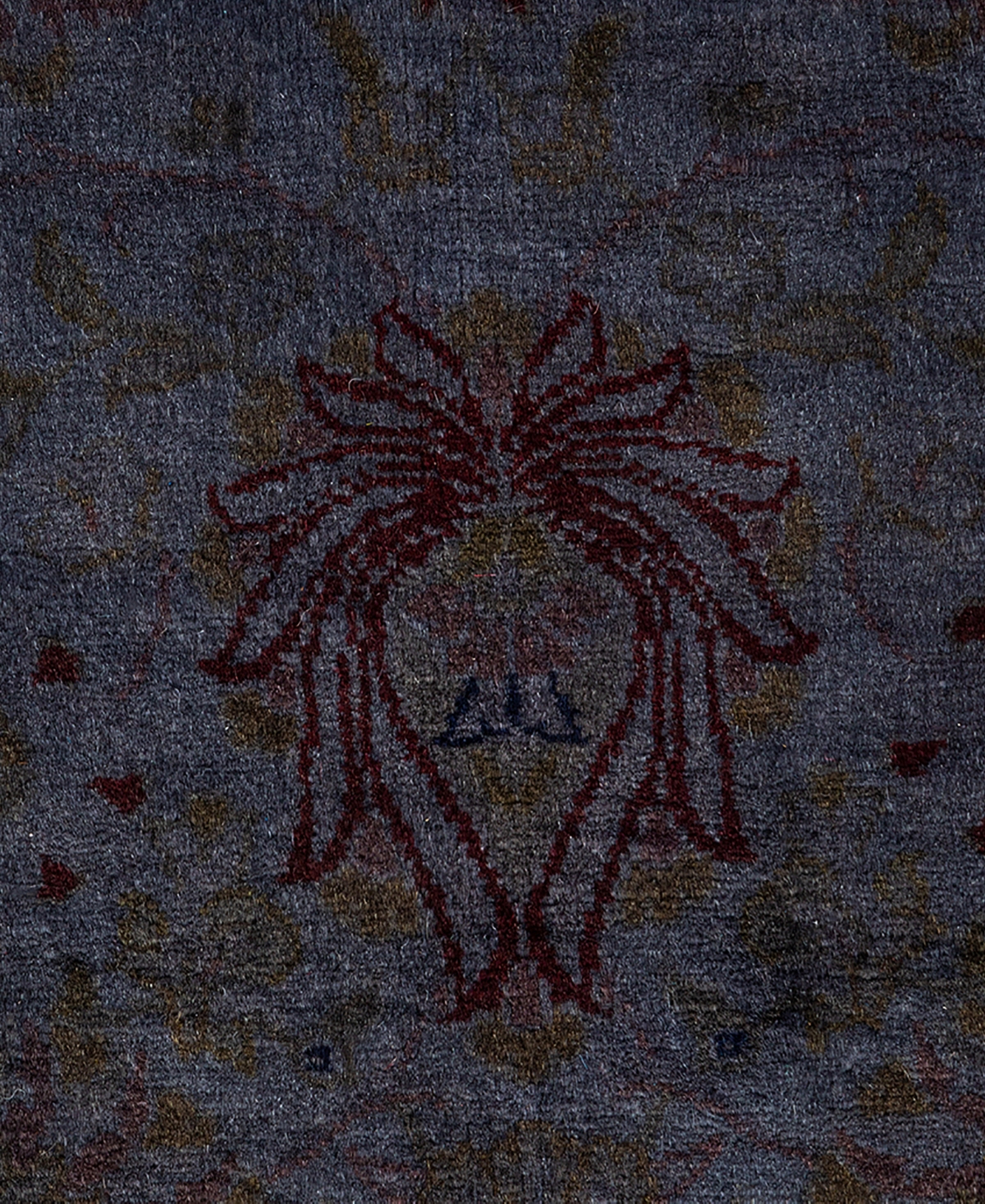 Adorn Hand Woven Rugs Fine Vibrance M1043 3'1"x5'1" Area Rug In Gray