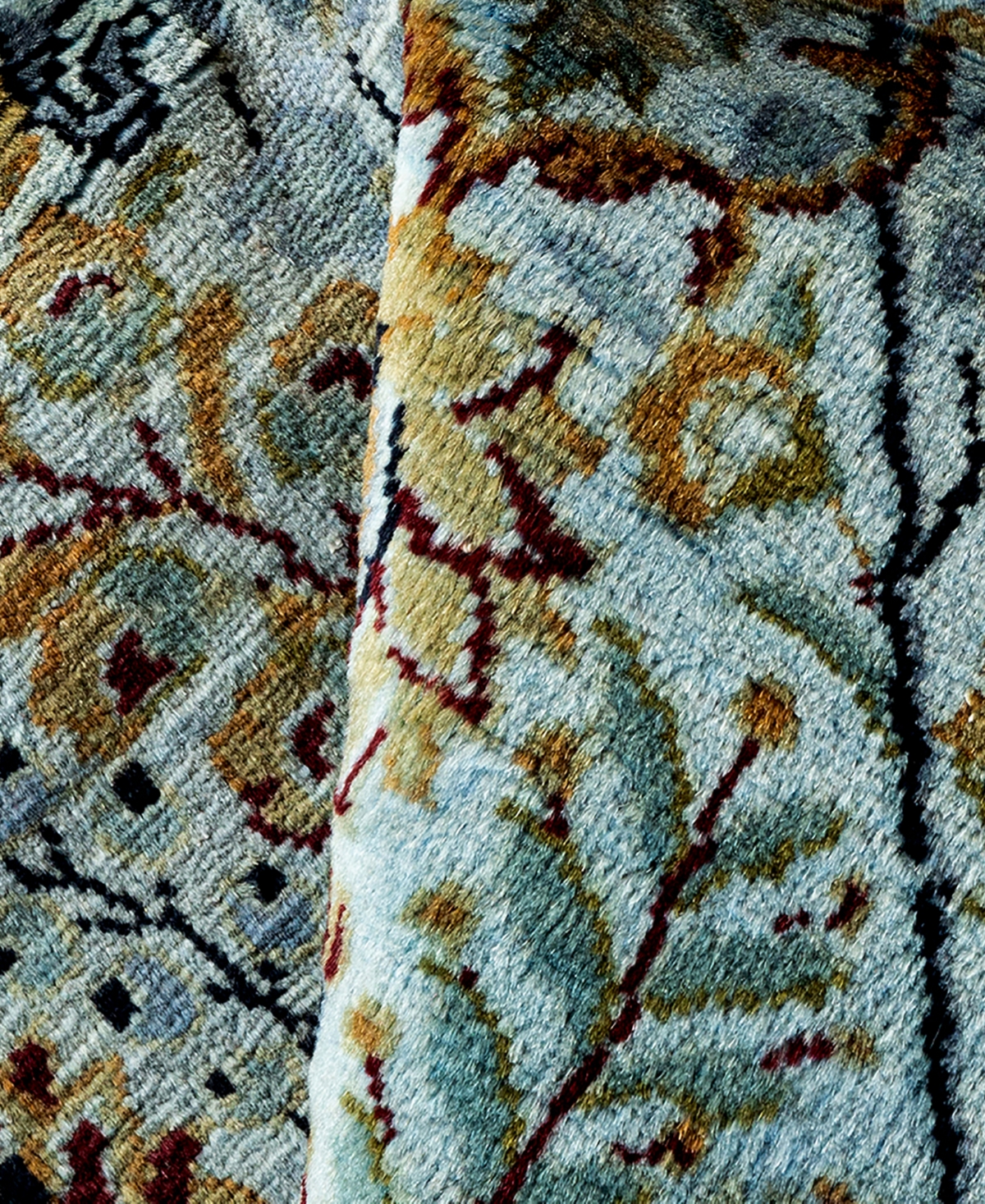 Adorn Hand Woven Rugs Fine Vibrance M1020 2'6"x8'6" Runner Area Rug