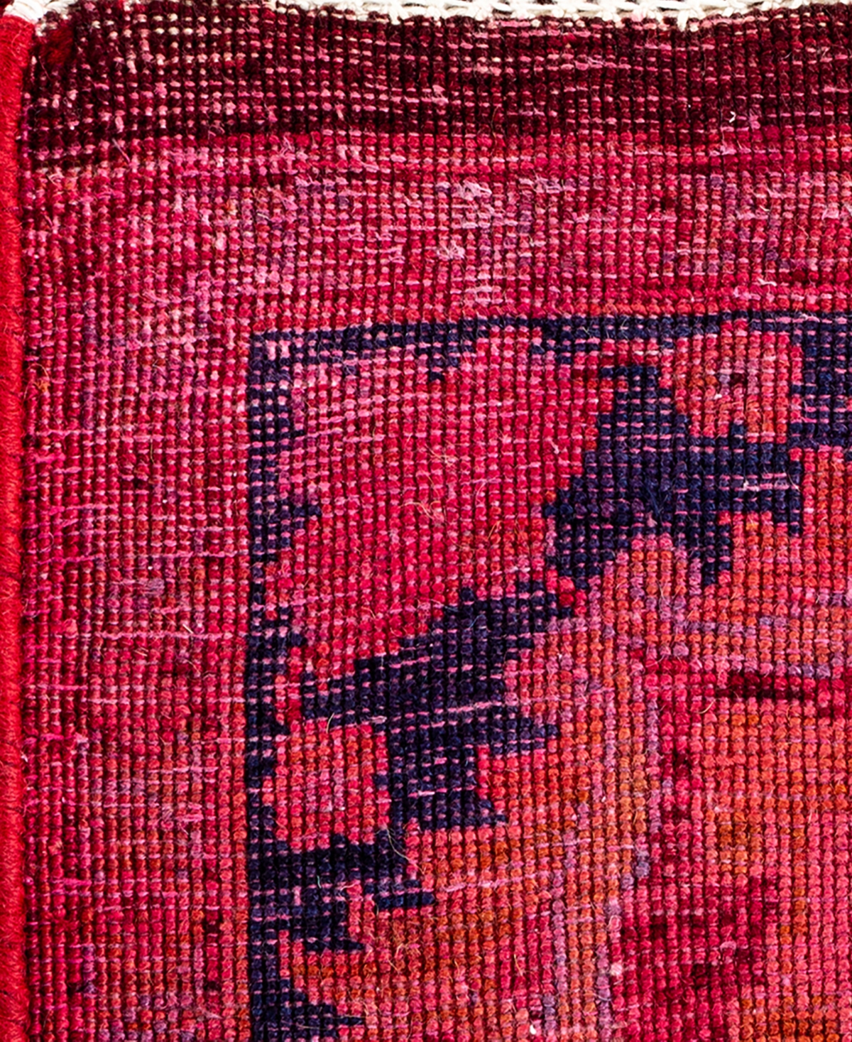 Adorn Hand Woven Rugs Fine Vibrance M1265 6'1"x9'2" Area Rug In Red