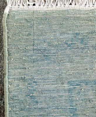 Adorn Hand Woven Rugs Fine Vibrance M1602 Rug Collection In Gray
