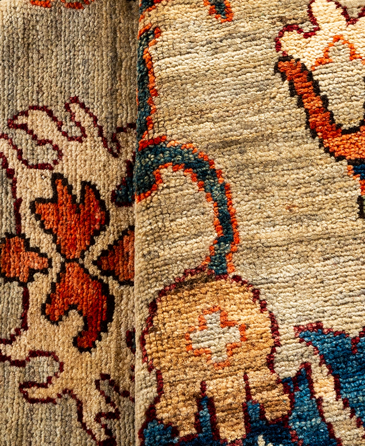 Adorn Hand Woven Rugs Serapi M1988 9'3"x12'1" Area Rug In Multi