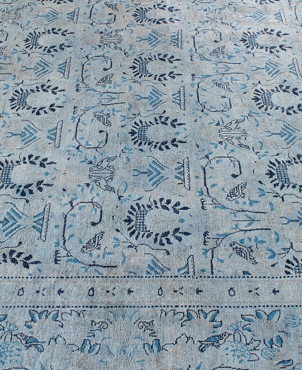 Adorn Hand Woven Rugs Fine Vibrance M1503 8'1"x10'2" Area Rug In Gray