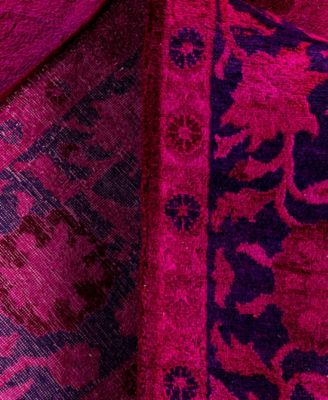 Adorn Hand Woven Rugs Fine Vibrance M1273 Rug Collection In Pink