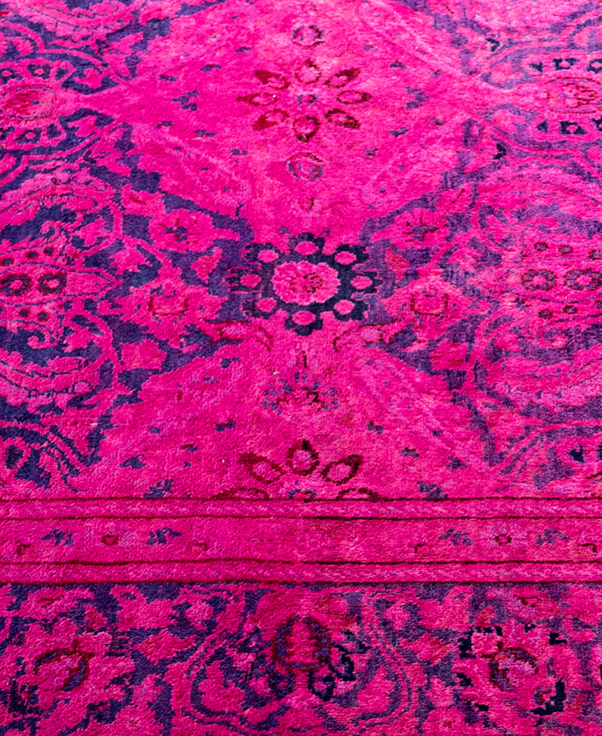Adorn Hand Woven Rugs Fine Vibrance M1180 4'2"x6'3" Area Rug In Pink