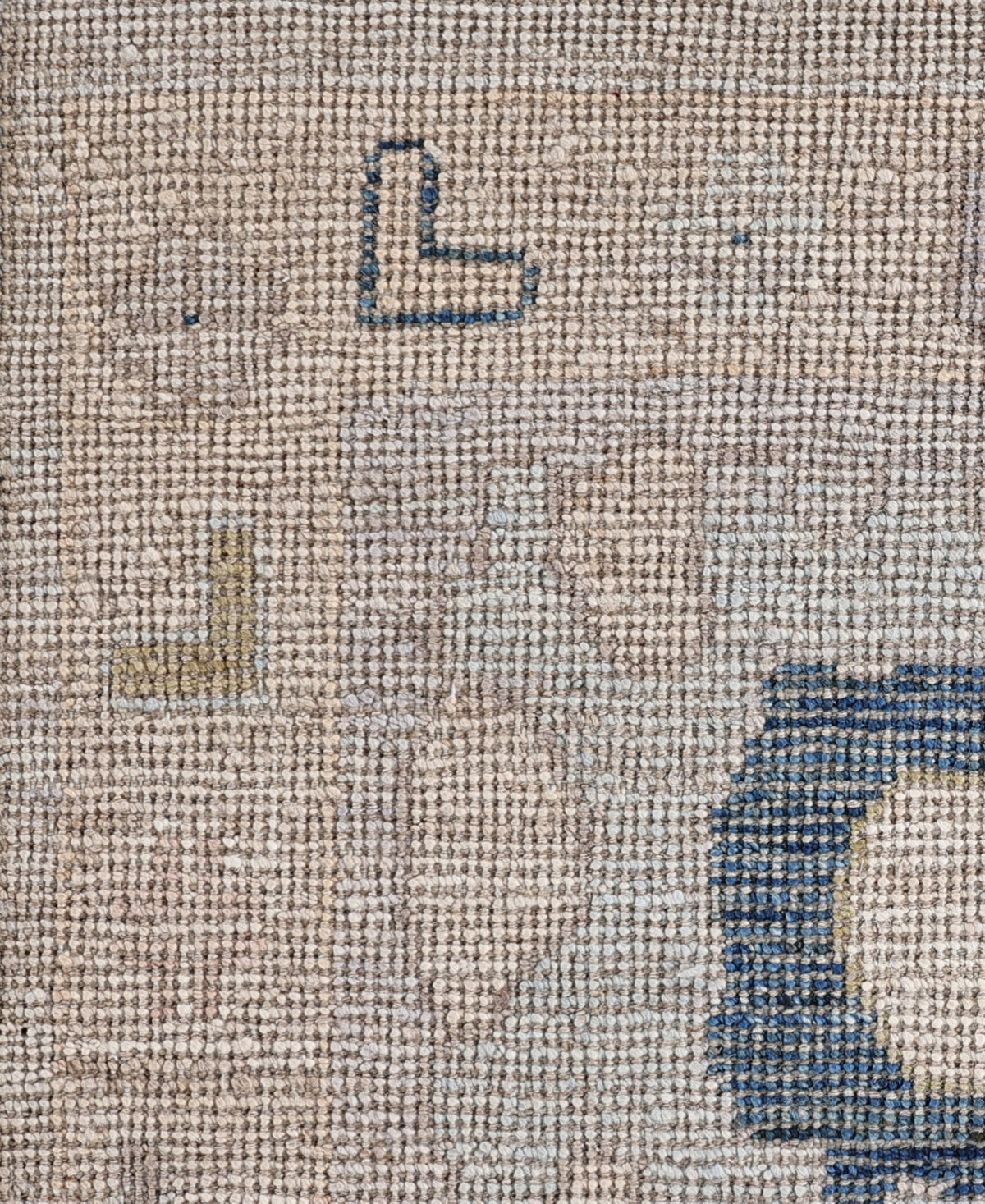 Adorn Hand Woven Rugs Colorful Oushak M0103-47 8'x9'9" Area Rug In Gray