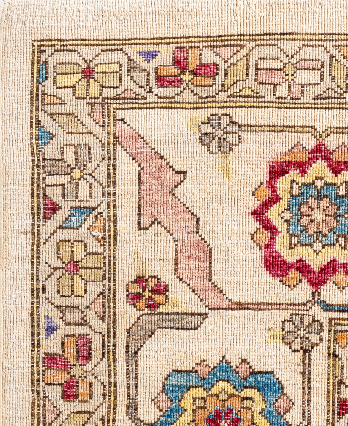 Adorn Hand Woven Rugs Serapi M0103-72 9'11"x13'11" Area Rug In White