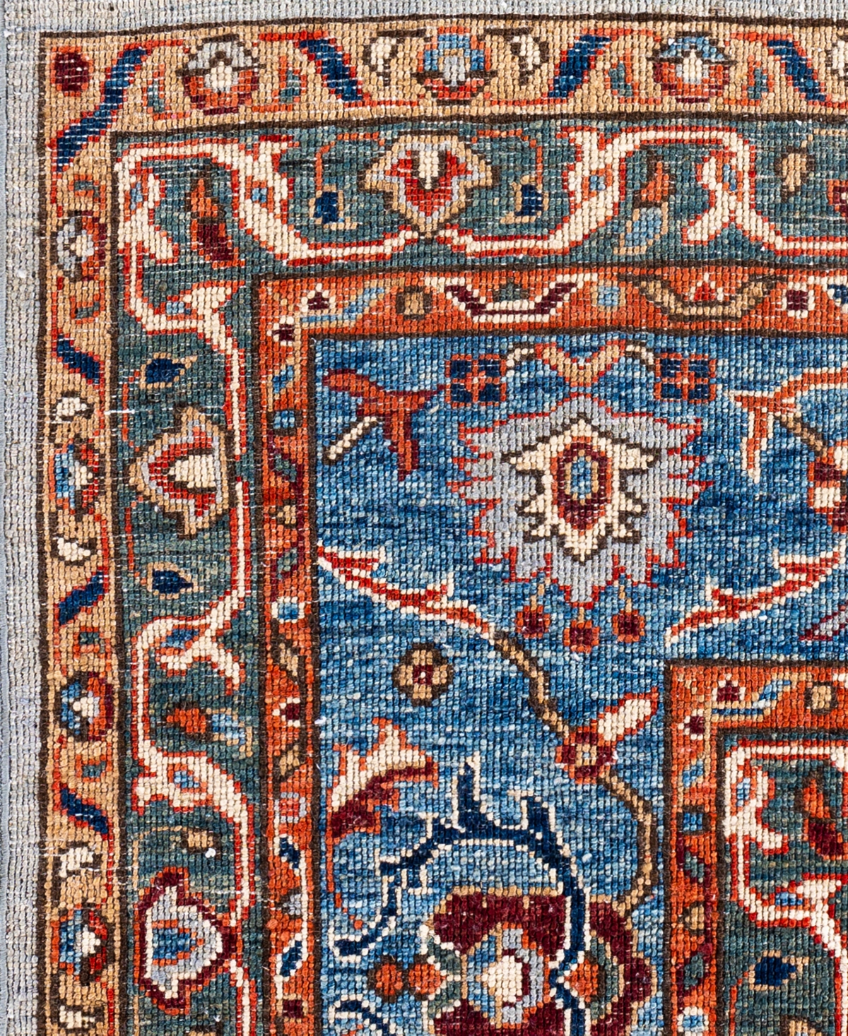 Adorn Hand Woven Rugs Serapi M0103-129 8'10"x11'9" Area Rug In Gray
