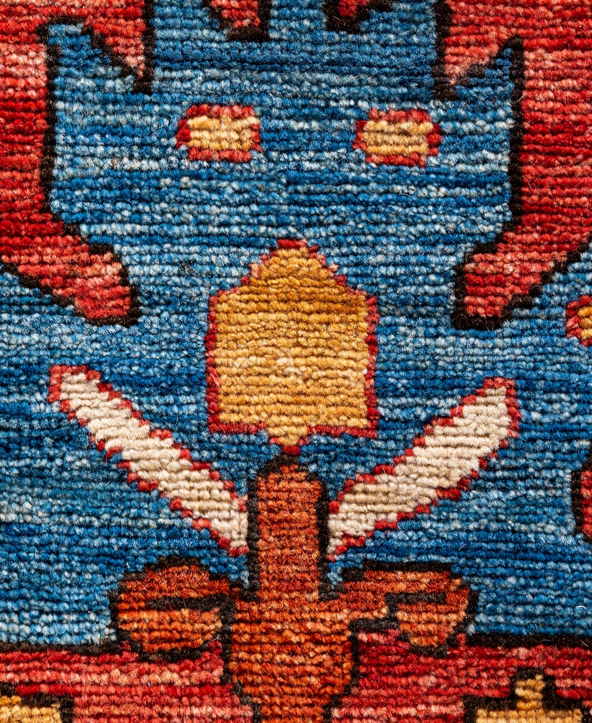 Adorn Hand Woven Rugs Serapi M0103-131 9'2"x11'9" Area Rug In Red