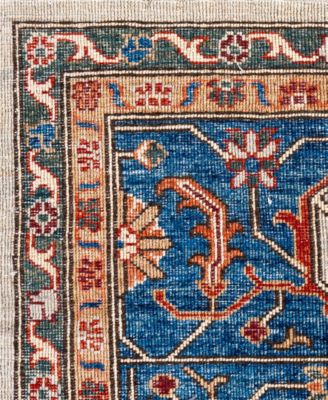 Adorn Hand Woven Rugs Serapi M0103 139 Rug Collection In Gray