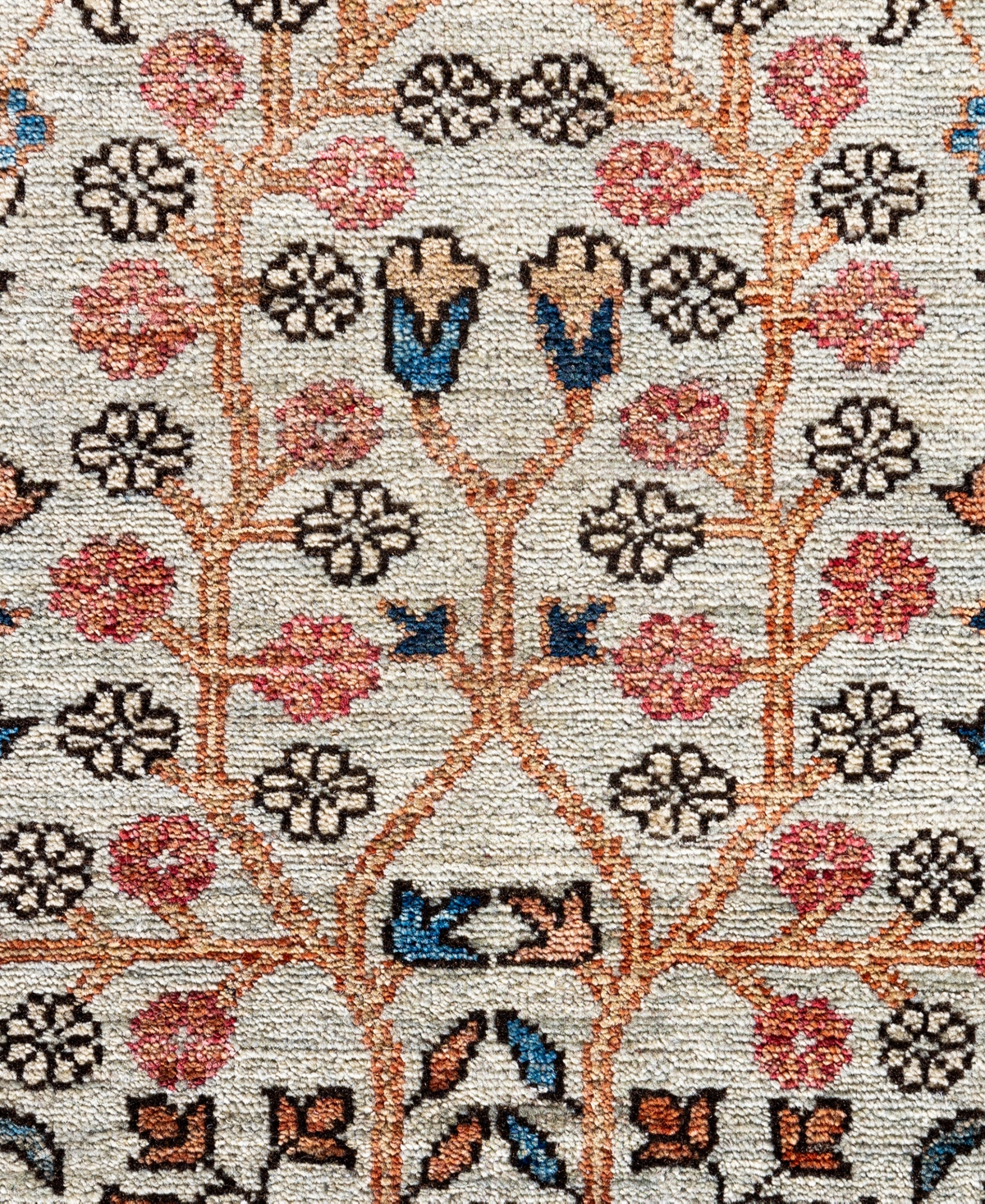 Adorn Hand Woven Rugs Serapi M0103-151 9'3"x11'11" Area Rug In Gray