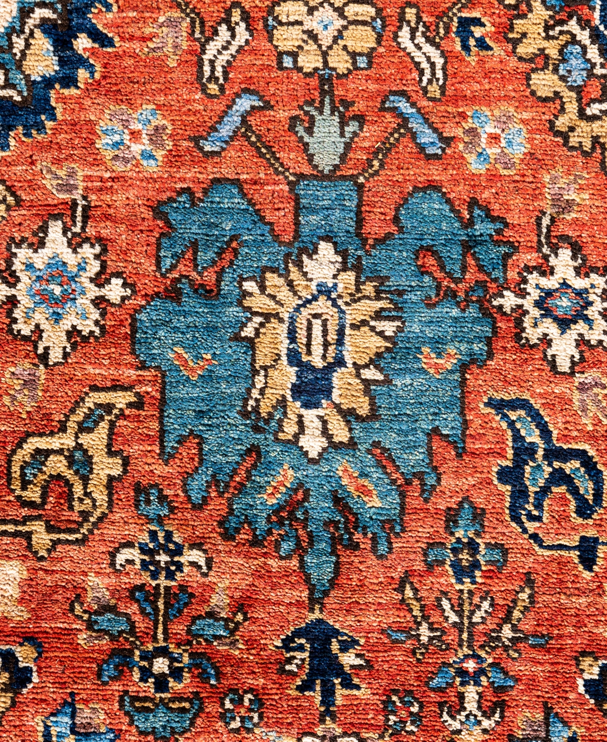 Adorn Hand Woven Rugs Serapi M0103-161 8'11"x11'10" Area Rug In Red