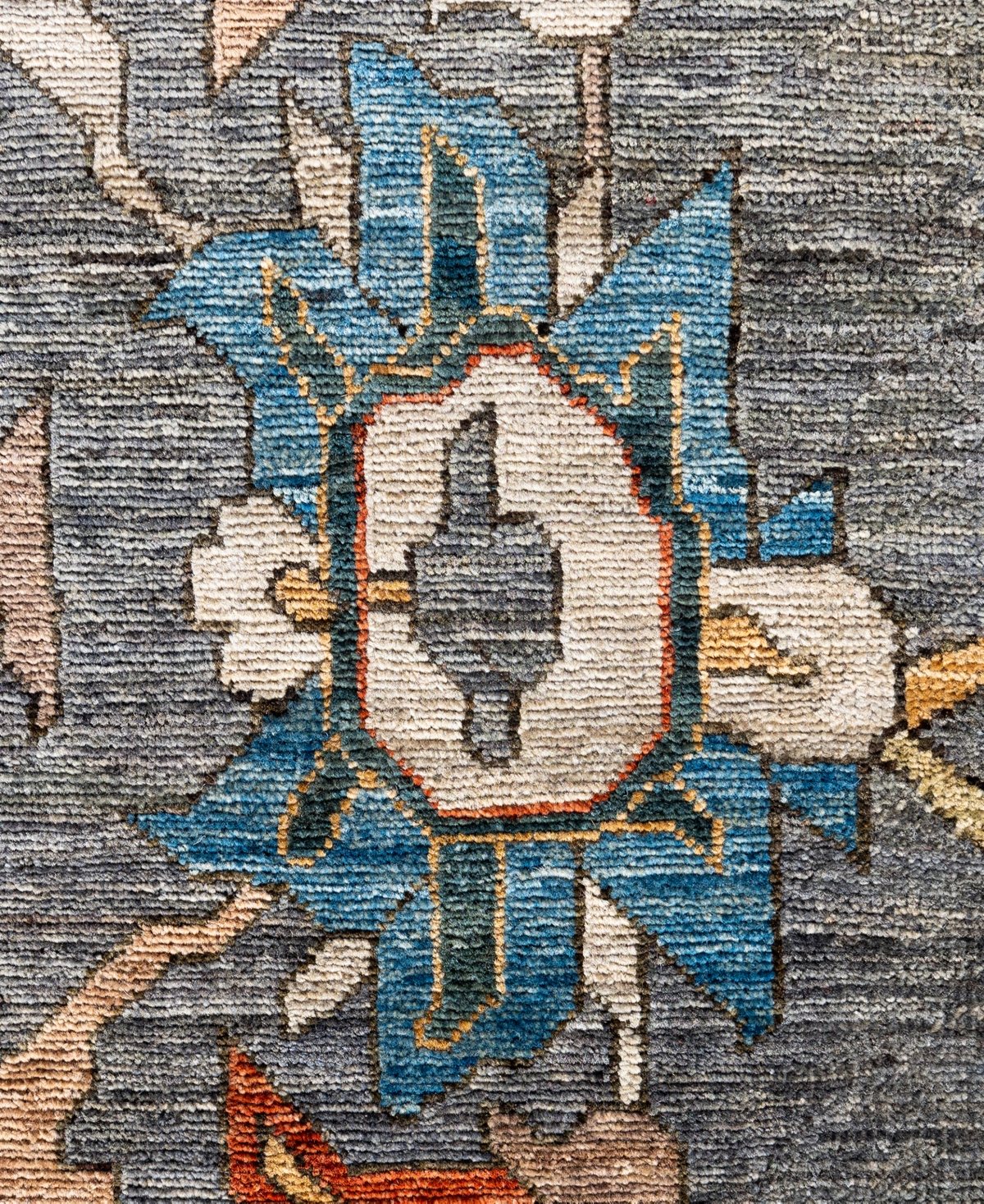 Adorn Hand Woven Rugs Serapi M0103-171 9'1"x12'2" Area Rug In Gray