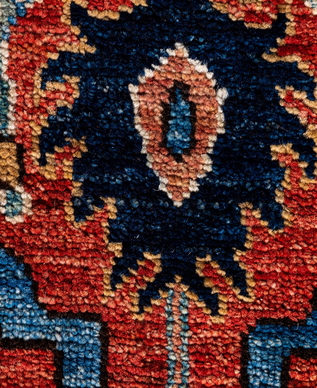 Adorn Hand Woven Rugs Serapi M0103-176 9'3"x12' Area Rug In Red