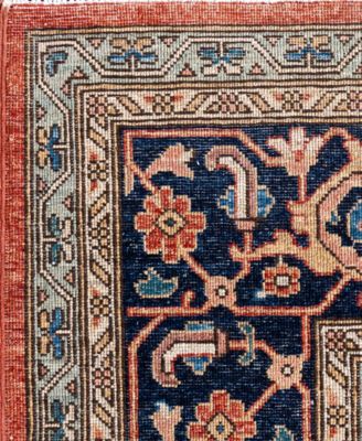 Adorn Hand Woven Rugs Serapi M0103 179 Rug Collection In Red