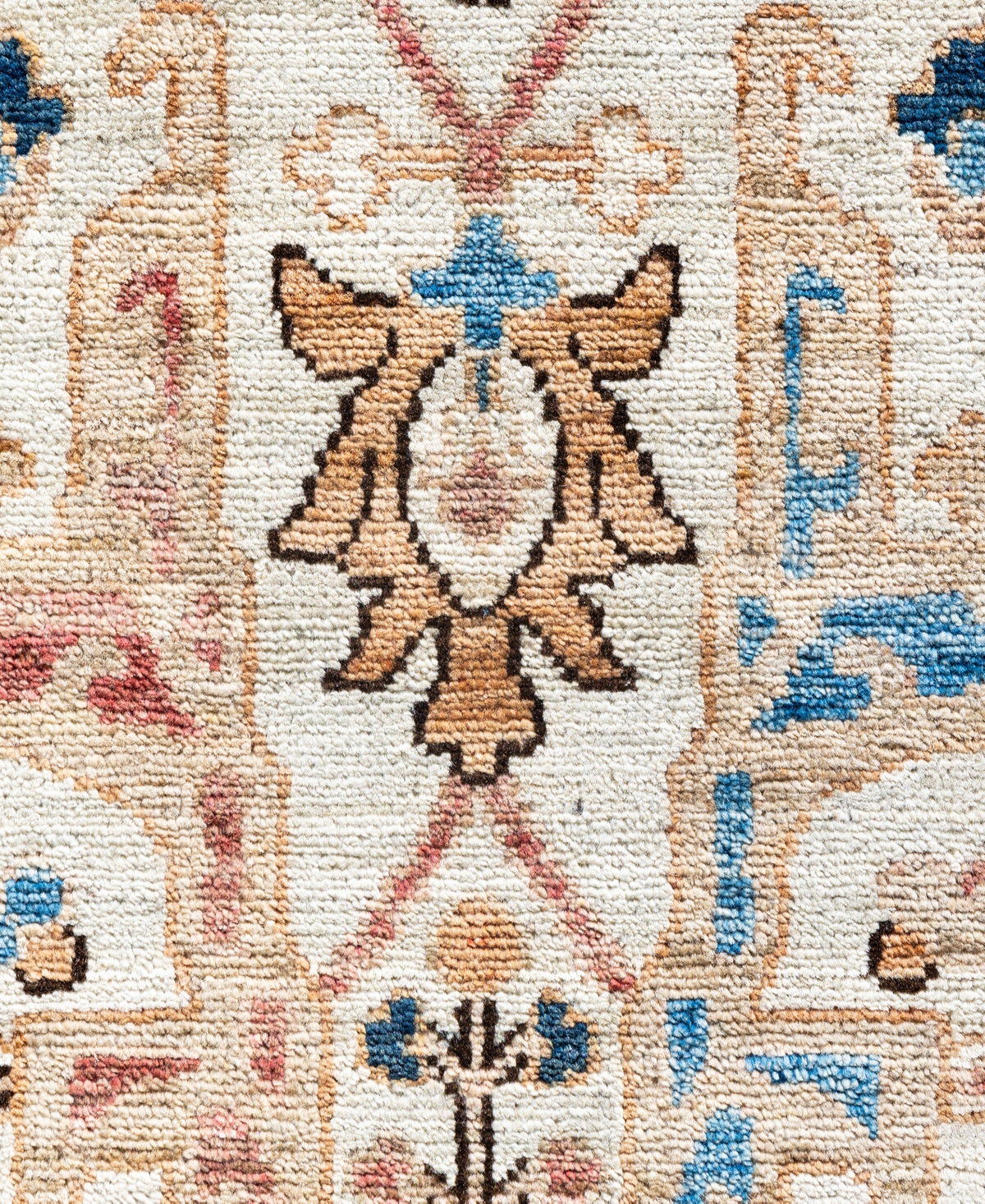 Adorn Hand Woven Rugs Serapi M0103-186 9'x11'10" Area Rug In White