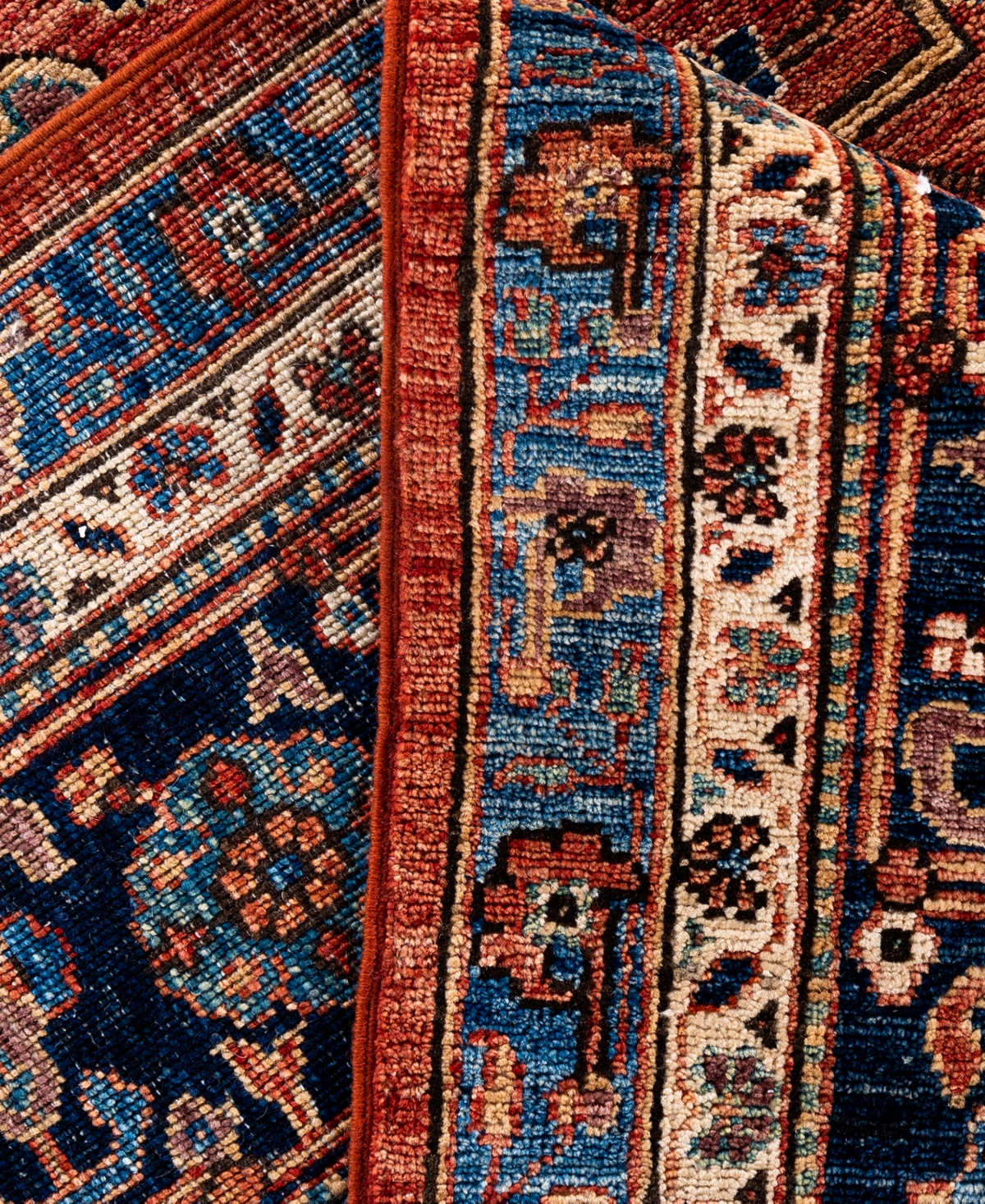 Adorn Hand Woven Rugs Serapi M0103-199 8'x10'3" Area Rug In Orange