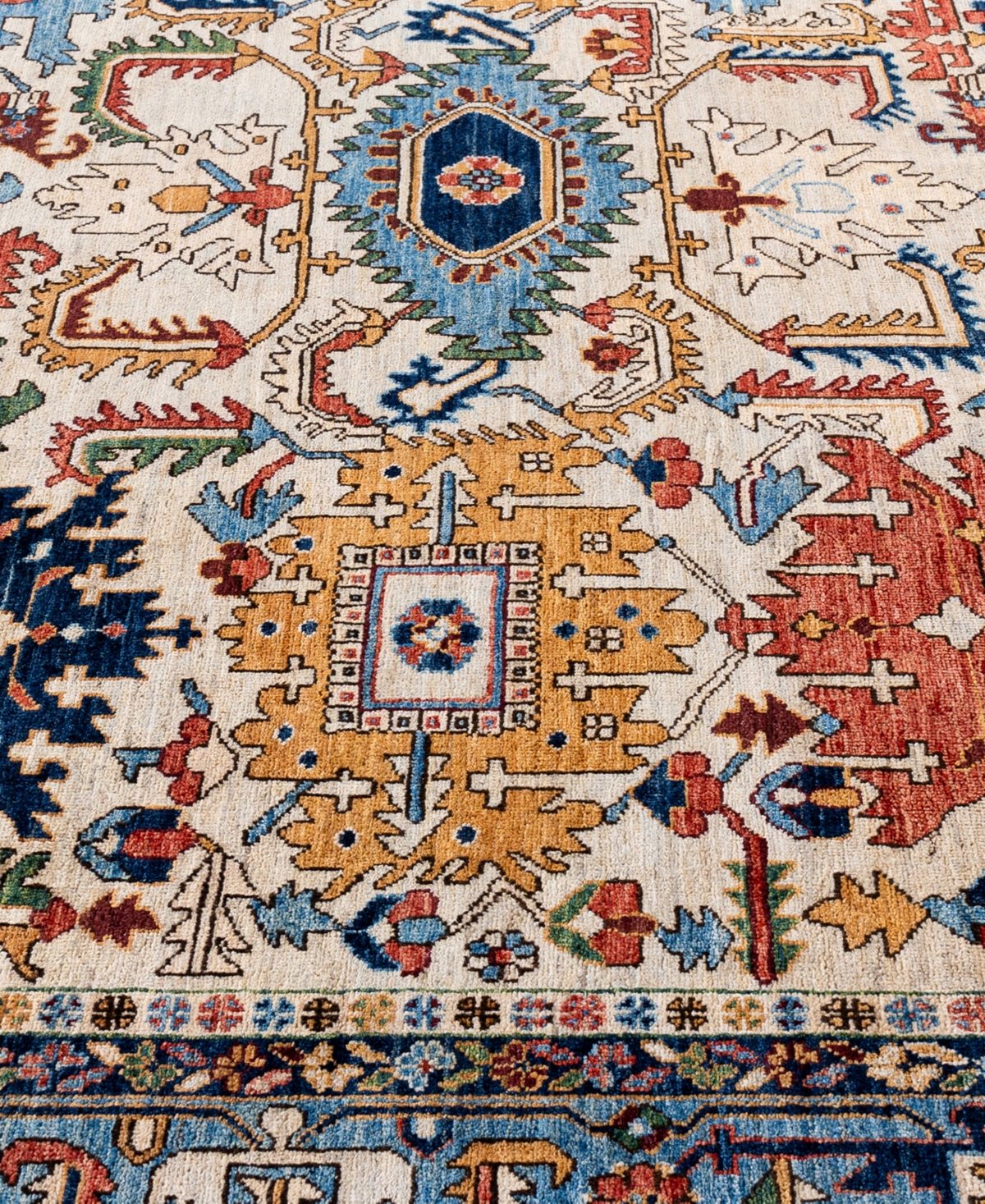 Adorn Hand Woven Rugs Serapi M0103-211 8'3"x10' Area Rug In Sand