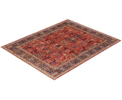 Adorn Hand Woven Rugs Serapi M0103 222 Rug Collection In Red