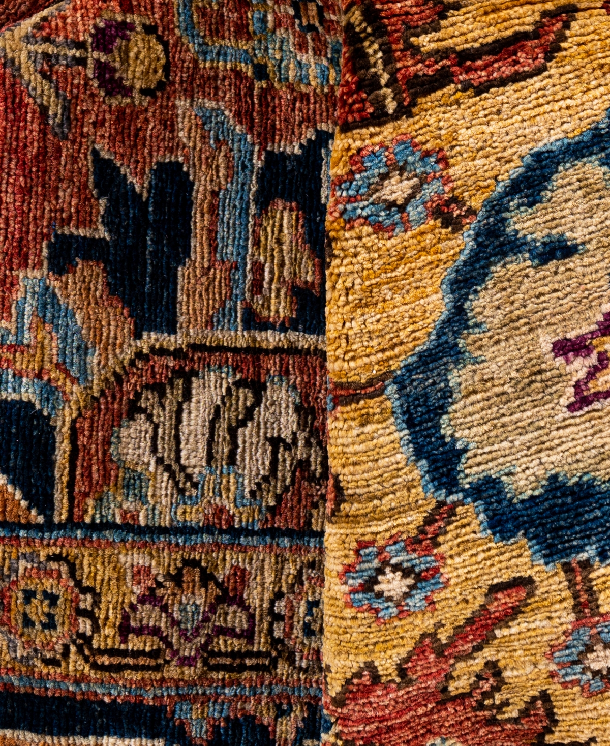 Adorn Hand Woven Rugs Serapi M0103-246 8'1"x10'1" Area Rug In Orange