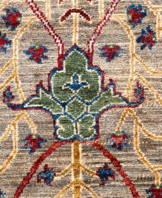 Adorn Hand Woven Rugs Serapi M0103 270 Rug Collection In Brown