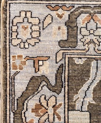 Adorn Hand Woven Rugs Serapi M0103 273 Rug Collection In Brown
