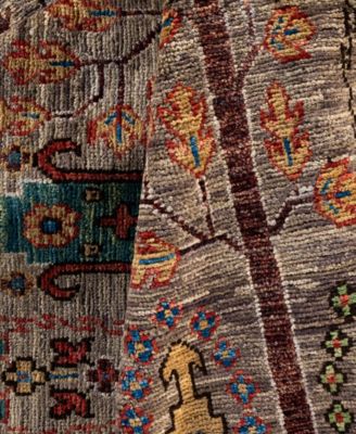 Adorn Hand Woven Rugs Serapi M0103 281 Rug Collection In Brown