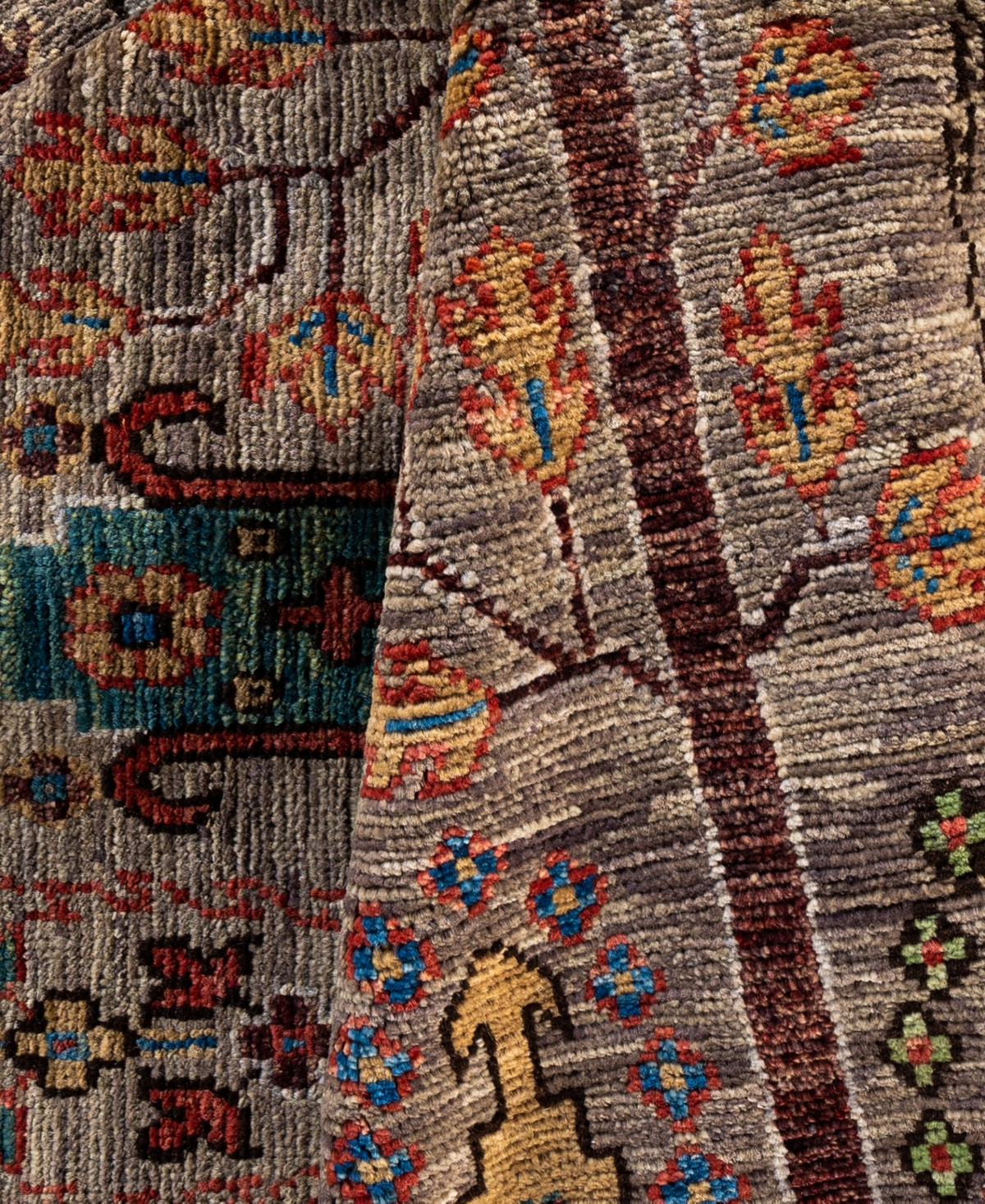 Adorn Hand Woven Rugs Serapi M0103-281 8'1"x9'11" Area Rug In Brown