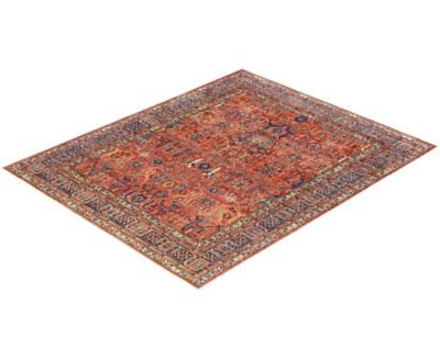 Adorn Hand Woven Rugs Serapi M0103 286 Rug Collection In Red
