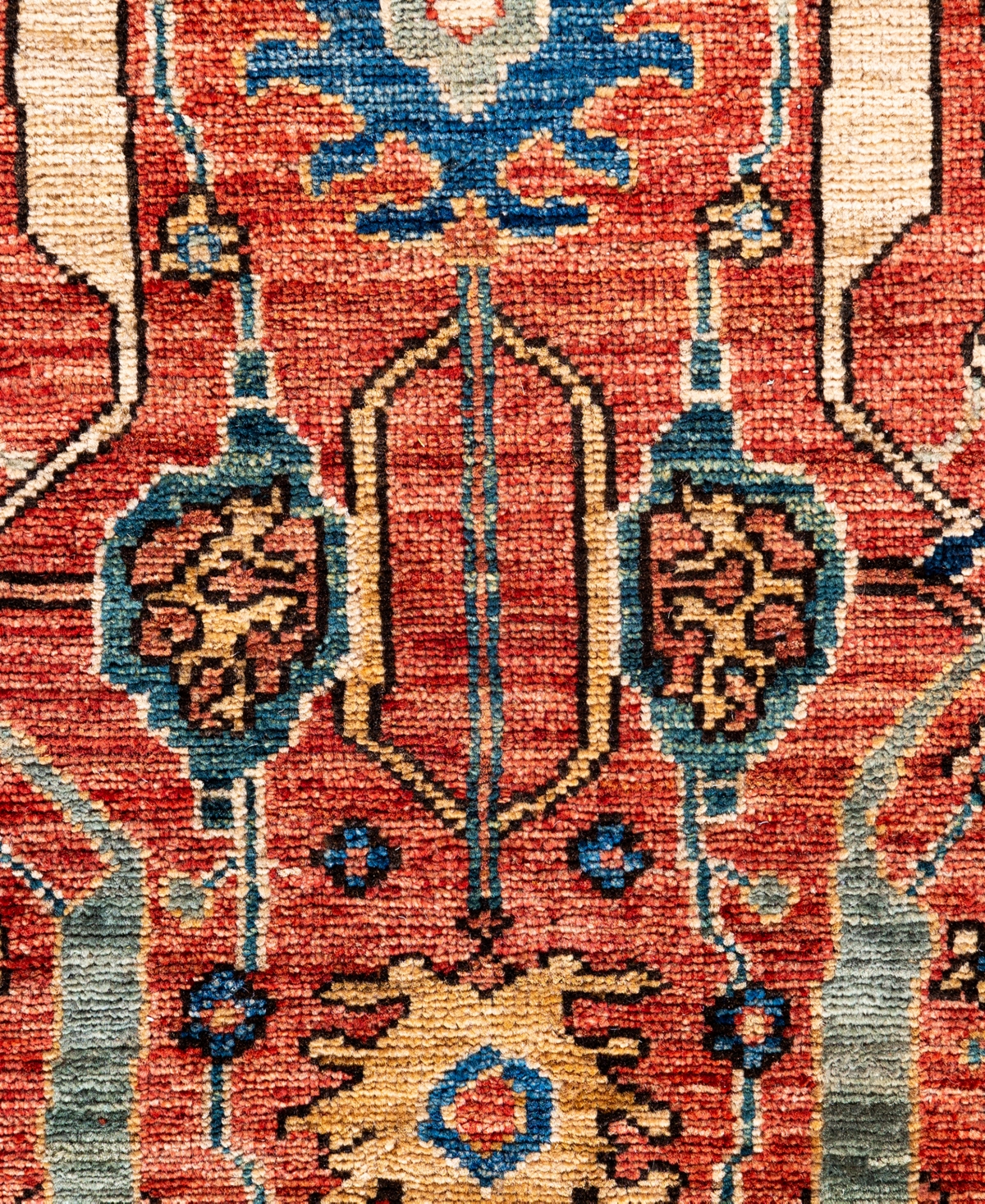 Adorn Hand Woven Rugs Serapi M0103-290 8'1"x9'9" Area Rug In Red
