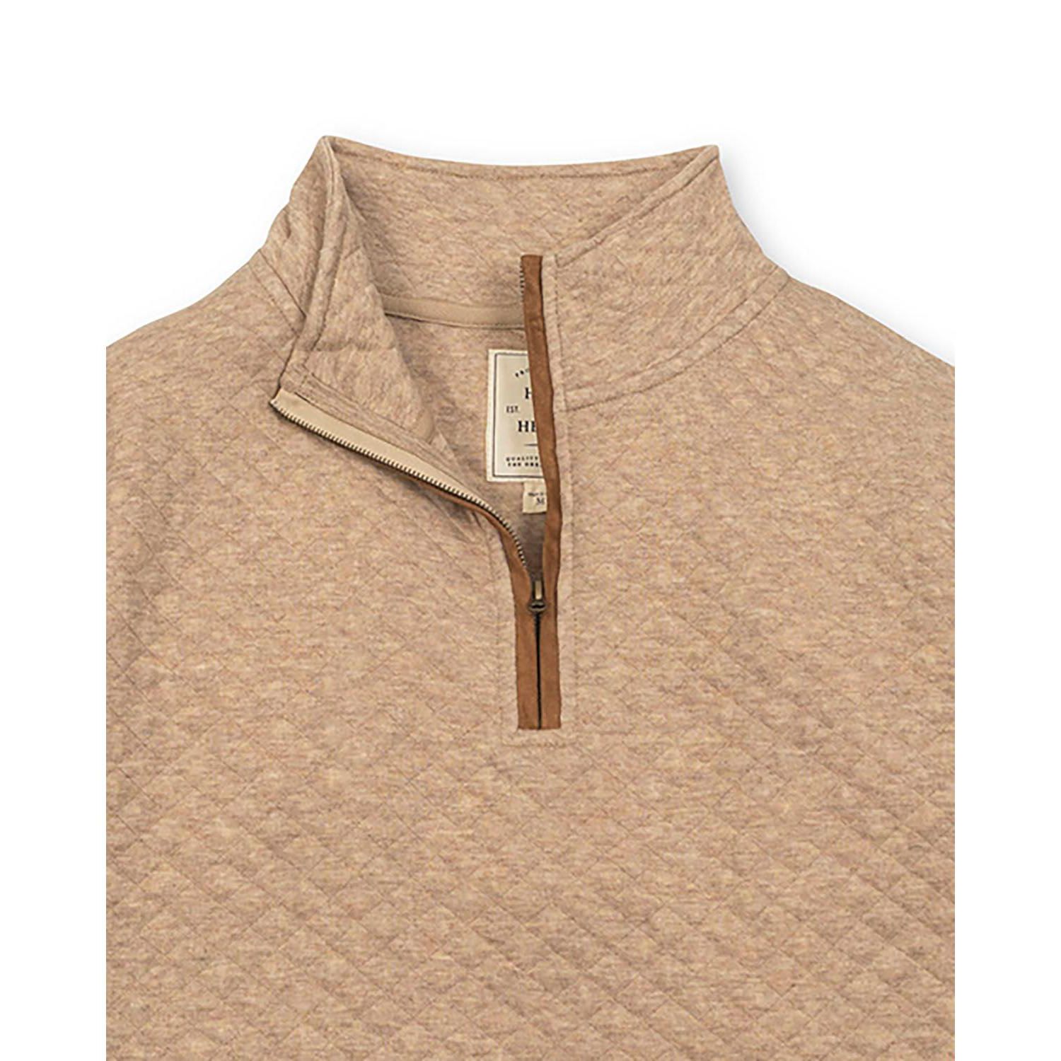 Men's Hope and Henry Quilted Half Zip Pullover