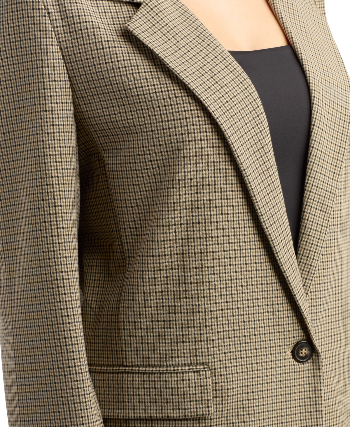 Bcx Women's Oversized Notch Collar Blazer In Brown