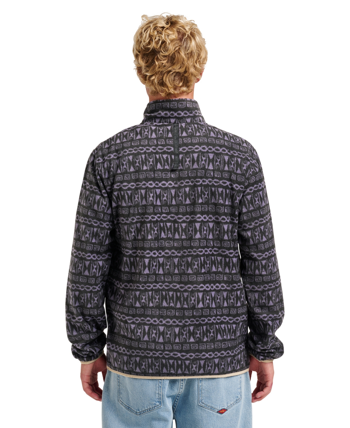 Quiksilver No Destination Fleece Pullover In Gray