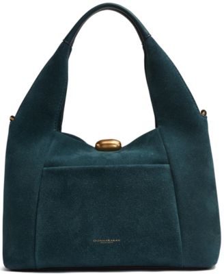 Organza Suede Crossbody Bag