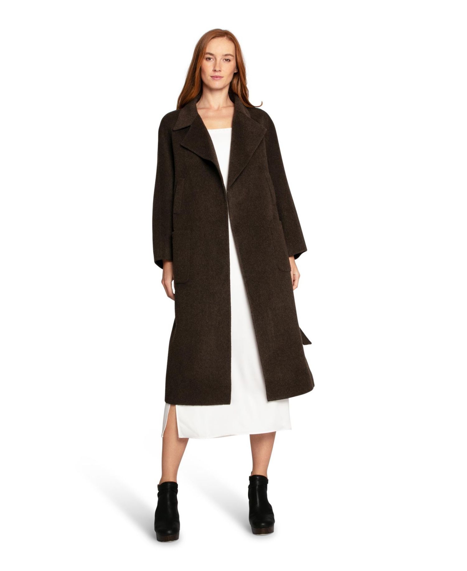 Women's Big Girl Wool Blend Coat