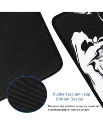 Large Extended Gaming Mouse Pad with Stitched Edges, (31.5X15.7In) Durable Non-Slip Natural Rubber Base, Waterproof Mat for Gamer/Desktop/Office