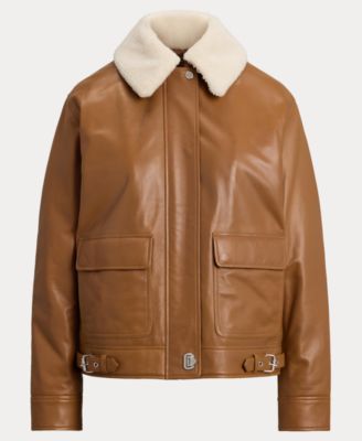 Women's Faux Shearling Trim Jacket