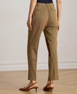Women's Pleat Detail Cropped Pants
