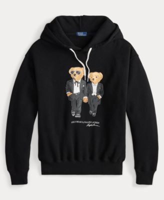 Women's Tuxedo Bear Long Sleeve Hoodie