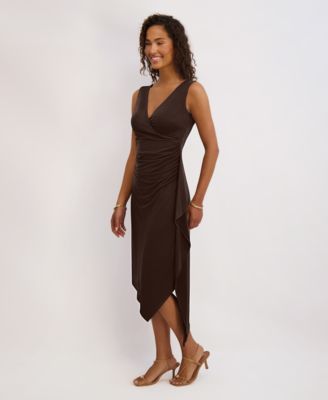 Women's Asymmetrical Midi Dress