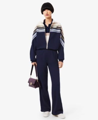 Women's Striped Wide Fit Sweatpants