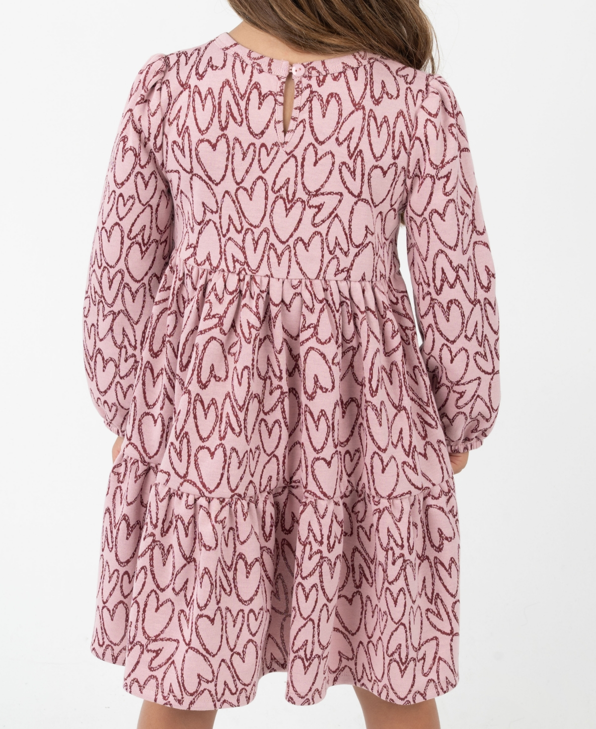 Rare Editions Girls 2-Piece Heart Dress and Purse Set
