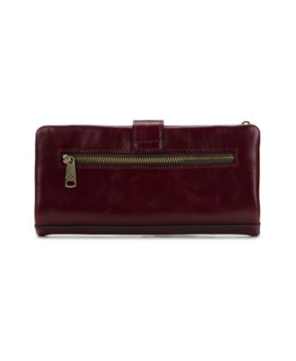 Annesley Leather Wristlet