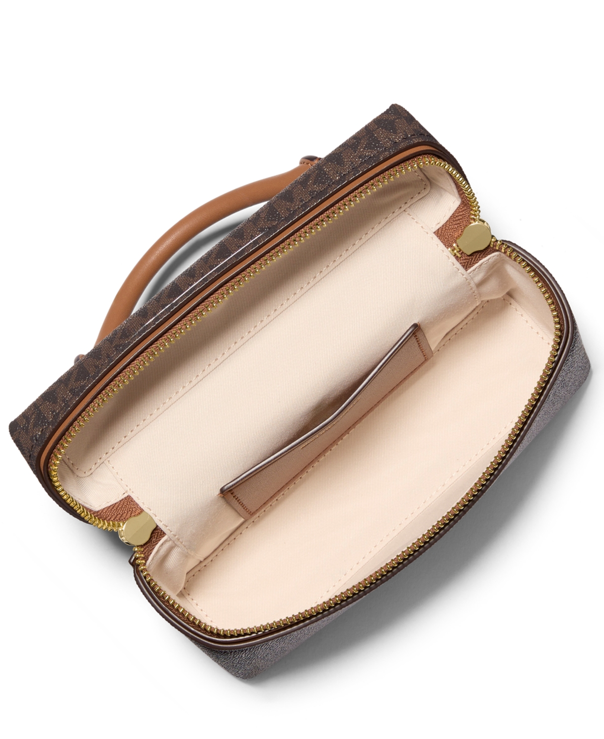 Michael Kors Jana Mini Top Handle Crossbody Bag In Brown