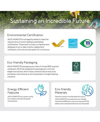 VA34VCPSR 34" 21:9 UWQHD 100Hz USB-C Docking Curved VA LED Monitor, Black