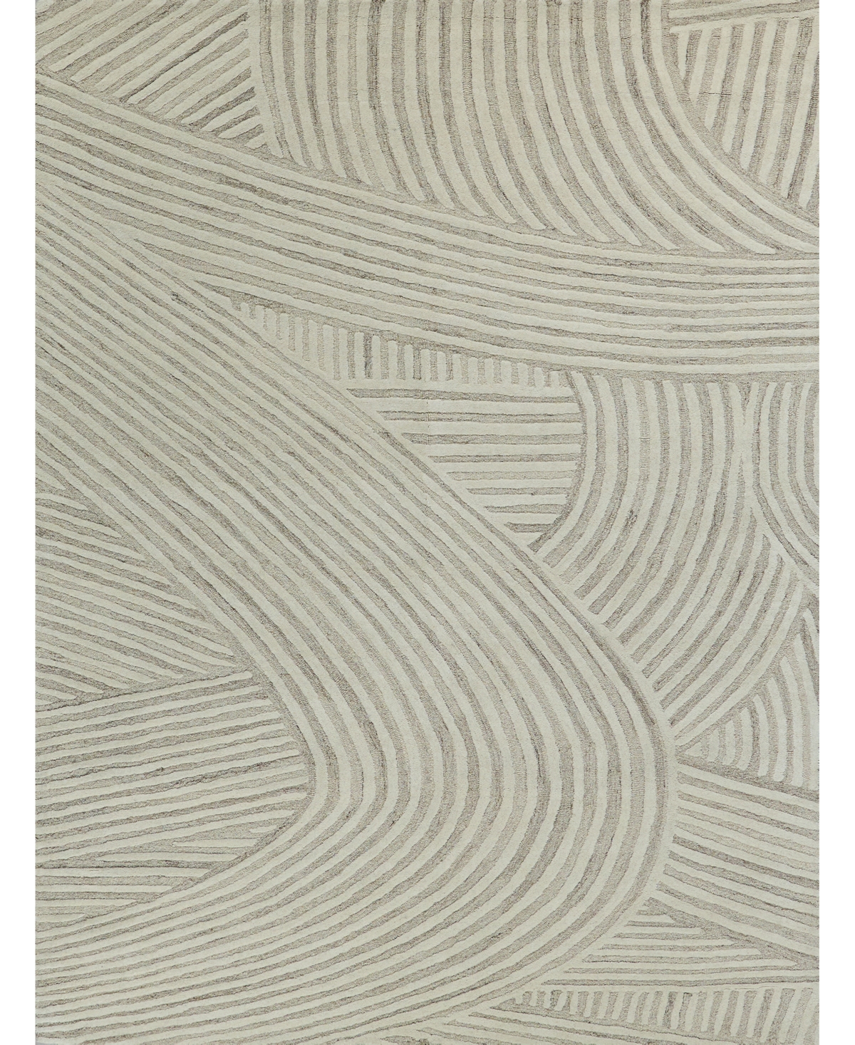 Exquisite Rugs Entro 7183 8'0"x10'0" Area Rug In Neutral