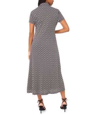 Petite Short Sleeve Midi Dress