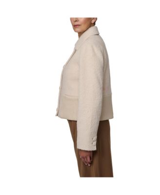 Texture Knit Short Jacket