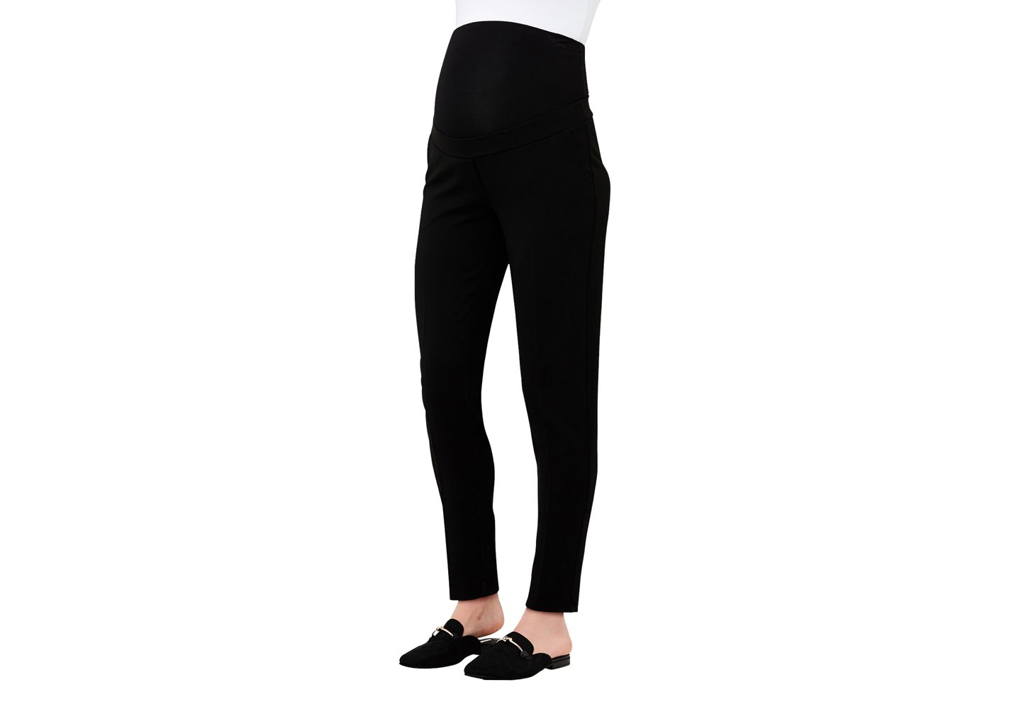 Женские брюки Ripe Maternity Maternity Ripe Alexa Classic, цвет: Чёрный — фото 3